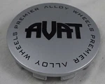 Avat Alloy Wheels Silver Custom Center Caps # Dz 655 / C-TDW08-02 Used. Price: $29.39.