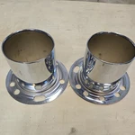 Gorilla Chrome Center Hub Cap 6-3/4"OD 4.2, 4-1/4"H Push-thru Open-end HC228 New. Price: $20.00.
