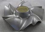 Enkei Wheels Silver Custom Center Caps # CC-053 / Abs 250 Used. Price: $49.95.