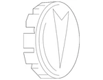 Genuine Gm Button Style Center Cap With Pontiac Logo 20835338 New. Price: $24.79.