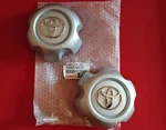 2PC Toyota Genuine Pair 42603-60510 Ornament Sub-assy Prado Hub Wheel Cap Cover New. Price: $99.00.