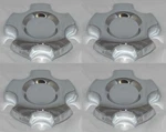 (4) 2007-2017 Fits Toyota Tundra Sequoia Chrome Wheel Rim Center Caps 99-0714 New. Price: $59.95.
