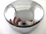 Black Rock Chrome Wheel Center Cap* #330731BR/ PD-CAP86-P8018 (for Cap) Used. Price: $29.95.