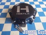 Hostile Wheels # HC-8009GB (8-180) New Gloss Black Center Cap Jc (qty. 1). Price: $139.49.