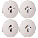 Cj Classics Wheel Center Cap With Tri-bar Pony Emblem Silver Set Mustang 1991... New. Price: $137.99.
