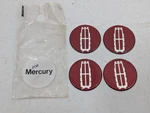 4 - Nos Mercury Wire Hubcap Center Wheel Rim Emblems Badge Lot 2" 80S 90S New. Price: $26.95.
