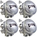 Dub Wheels Chrome Custom Center # 1000-91 / 1000-57 (4 Caps) New. Price: $159.00.
