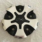 Chrome Xpressions Chaos Black Machined Center Part # CAP-818MB 620L158-BAL Used. Price: $55.00.