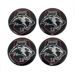 4 Pcs Coyote 5.0 Engine Swap Wheel Center Cap Emblems Decals Ford Mustang New. Price: $19.99.