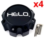 X4 Helo Satin Black 8 Lug Bolt On HE901 Wheel Center Cap 1079L170HE1SB-H67 New. Price: $148.00.