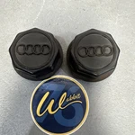 Vw Audi 111601171 841-601-165 Wheel Centers Black Plastic Oem Genuine Used. Price: $25.00.