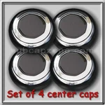Lincoln Town Car Center Hubcaps 1994-1995 Alloy Wheel Set New. Price: $140.00.