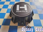 Hostile Wheels # HC-8003SB Custom New Satin Black Center Cap Jc (qty. 1). Price: $125.24.