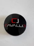 1 Cavallo Wheels Pop-in Black Center Cap Part# G02 030 Stock# 4344 Used. Price: $29.99.