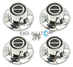 New Chrome Black Wheel Hub Center Caps Set For 84-97 Ranger Explorer Bronco Ii. Price: $77.95.