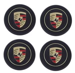 Porsche 912 924S 944 Black/gold Crest Fuchs Wheel Center Cap Set SOW91103811 New. Price: $525.00.