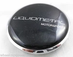 Liquidmetal Motorsports Black/chrome Custom Wheel Center Cap #BC424 (1) New. Price: $33.25.