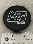 Msw By Oz Racing Wheel Rim Black Hub Cover Center Cap PMCA61 Used. Price: $25.00.