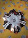 Vogue Tyres Chrome Custom Wheel Center Cap # 60801675F-1, 89-9079V Used. Price: $60.00.