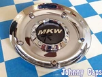 Mkw Wheels 32 Chrome Center Cap # C-M112-18/20-C LG1107-49 (qty. 1) Used. Price: $72.78.