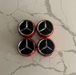 Set Of Mercedes Benz Center Cap 75MM W/ Chrome Star Oem 0004000900 Remanufactured. Price: $24.98.