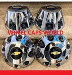 Fits 2011 2024 Chevy Silverado 3500HD 17" Dually Front & Rear Wheel Center Caps New. Price: $189.99.
