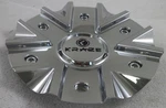 Kraze Wheels Chrome Custom Center Caps # JC-0005 / 630-2495-CAP Used. Price: $79.95.