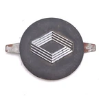 Renault 4, 9 Vintage Wheel Hub Center Cap Black Round 7700663287 Genuine Oem Used. Price: $29.31.