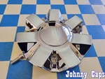 Velocity Wheels # CS365-2P New Chrome Center Cap (w/bolt) 50 (qty. 1). Price: $33.45.