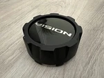 Vision Wheels Center Cap C-722-4 Custom Rim Aftermarket Black Hub Cover Used. Price: $10.95.