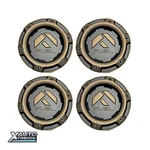 X Fuel Off-road Matte Black Wheel Center Cap W/ Bronze Logo 1005-49TZD New. Price: $232.00.