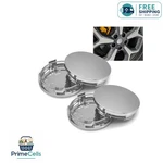 Elegant Rust-proof Wheel Center Caps, 4PCS Silver, 2.36" Od For All Vehicles New. Price: $12.34.