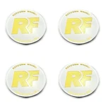 4X Rotiform Wheels Gloss White Center Hub Caps 2-3/4"OD 32170WG New. Price: $48.37.