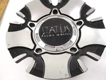 Status Silver/ Gloss Black Custom Wheel Center Cap* #C1039-1S811 (for Cap) Used. Price: $53.77.