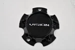 Vision Gloss Black Wheel Center Cap Hub C421GB-55V 5" Lug New. Price: $50.00.