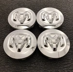 Set (4) Center Caps Dodge Ram 1500 2019-2024 Genuine Oem Chrome 6KF18TPMAA Used. Price: $18.90.