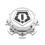 CAP-544C-8-TIS / Chrome Bolt-on Center New. Price: $72.50.