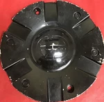 One Used Edge Black Painted Chrome Centercap P/n EE820 /13138. Price: $29.99.