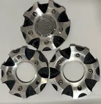 (3) Starr Racing Wheel Custom Rim Center C-402 LG0911-29 Aluminum Hubcaps Used. Price: $44.95.