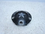 Kmc / Xd Series 371L152 Custom Alloy Wheel Bolt On Black Center Cap #2A-12 Used. Price: $12.00.