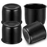 Tallew 4PCS 4.25" Black Push-through Trailer Wheel Hub Center Caps New. Price: $66.88.