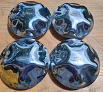 Ford F150 Expedition Center Cap Set Of 1997-2004, Chrome, P/n YL34 1A096 Gb Used. Price: $129.95.