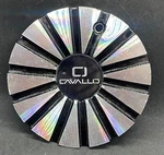 Cavallo Clv 6 Black & Machine 914L171M Center Cap Used. Price: $40.00.