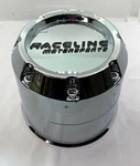 CAP8036-4-C-L114 Raceline Chrome Wheel Center Used. Price: $53.93.