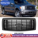 Sterling Gray Front Bumper Grille 2009-2014 Ford F150 F-150 Harley-davidson New. Price: $233.69.
