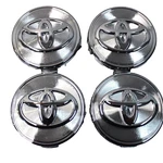 4 Pcs Set Of Toyota Wheel Center Hub Caps 62MM Chrome Logo Rim Covers Remanufactured. Price: $18.19.