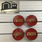 Bbs Genuine Wheel Center Caps 56MM Emblem Red P5624100 Set Of 4PCS Japan Jdm. Price: $290.38.