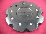 Symbolic Wheels Gloss Black Custom Center # 90072410F-1 (1 Cap) Used. Price: $69.20.