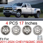 Pcs Inch Stainless Dually Wheel Simulators For 2011-2024 Chevy Gmc 3500 R17 New. Price: $279.99.