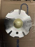 Devino Wheels Silver Custom Center # EMR377CAP (1 Cap) Used. Price: $50.00.